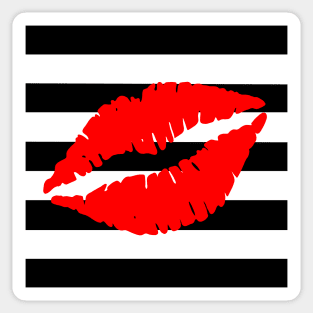 Kiss Sticker